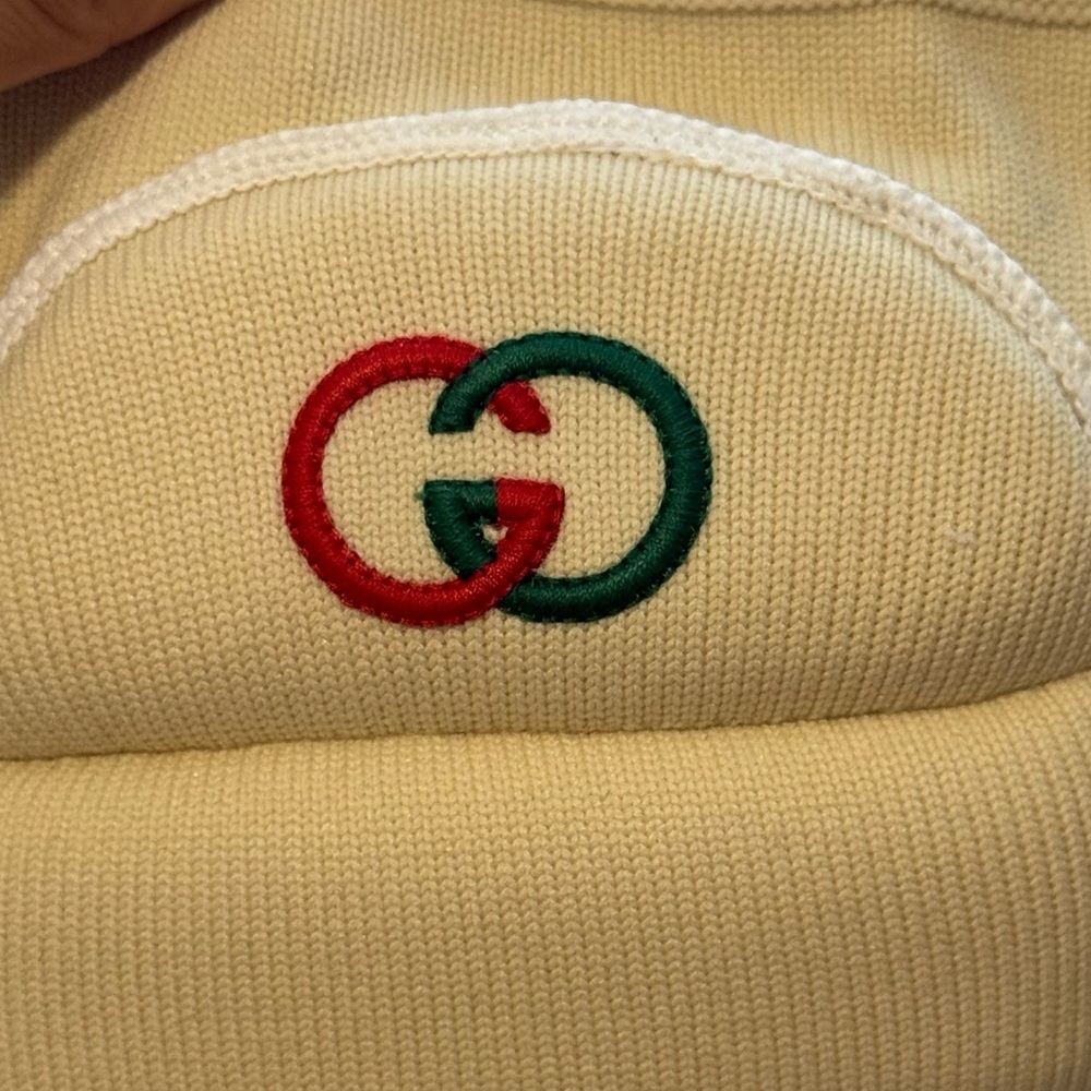 Gucci Beige Knee Pads size m new - Picture 7 of 8